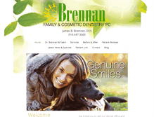 Tablet Screenshot of drbrennan.net